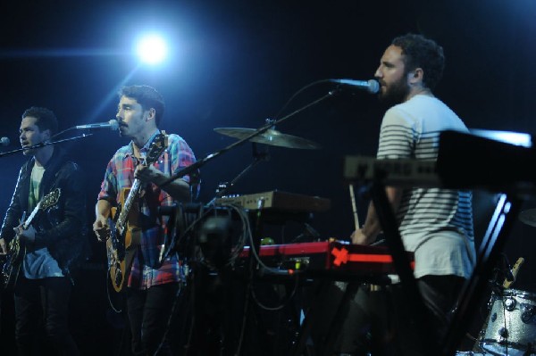 Local Natives at Austin Music Hall, Austin, Texas 12/04/11 - photo by jeff