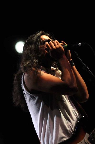 Los Lonely Boys at the Hutto 100 Celebration Music Festival, Hutto, Texas 0