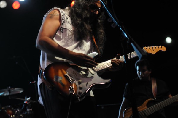 Los Lonely Boys at the Hutto 100 Celebration Music Festival, Hutto, Texas 0