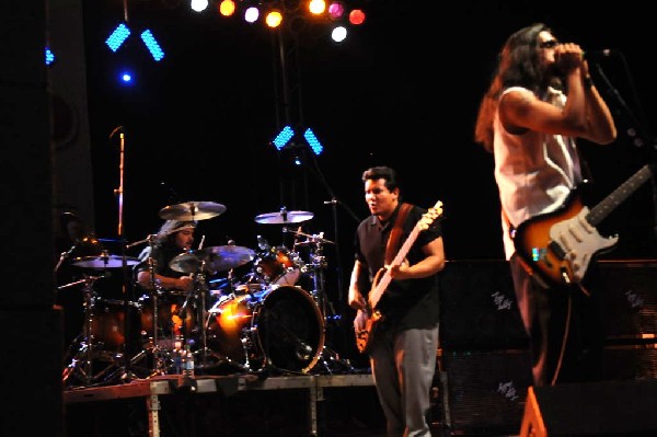 Los Lonely Boys at the Hutto 100 Celebration Music Festival, Hutto, Texas 0