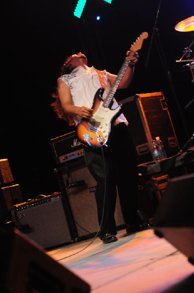 Los Lonely Boys at the Hutto 100 Celebration Music Festival, Hutto, Texas 0