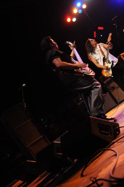 Los Lonely Boys at the Hutto 100 Celebration Music Festival, Hutto, Texas 0