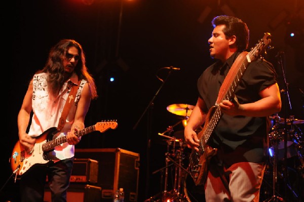 Los Lonely Boys at the Hutto 100 Celebration Music Festival, Hutto, Texas 0