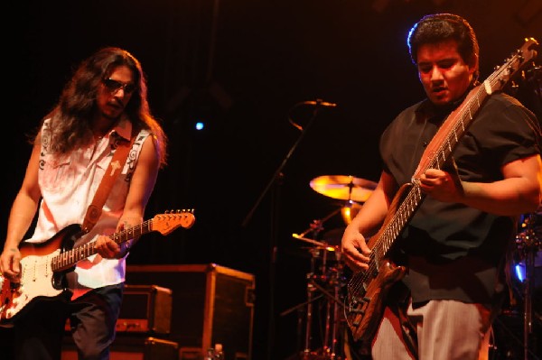 Los Lonely Boys at the Hutto 100 Celebration Music Festival, Hutto, Texas 0