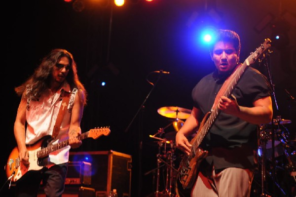 Los Lonely Boys at the Hutto 100 Celebration Music Festival, Hutto, Texas 0