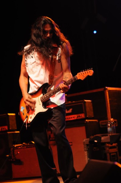 Los Lonely Boys at the Hutto 100 Celebration Music Festival, Hutto, Texas 0