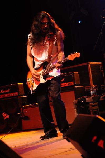 Los Lonely Boys at the Hutto 100 Celebration Music Festival, Hutto, Texas 0