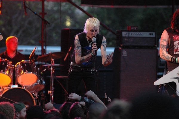 Lower Class Brats at Fun Fun Fun Fest in Waterloo Park, Austin Tx