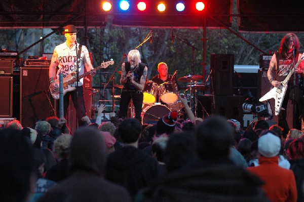 Lower Class Brats at Fun Fun Fun Fest in Waterloo Park, Austin Tx
