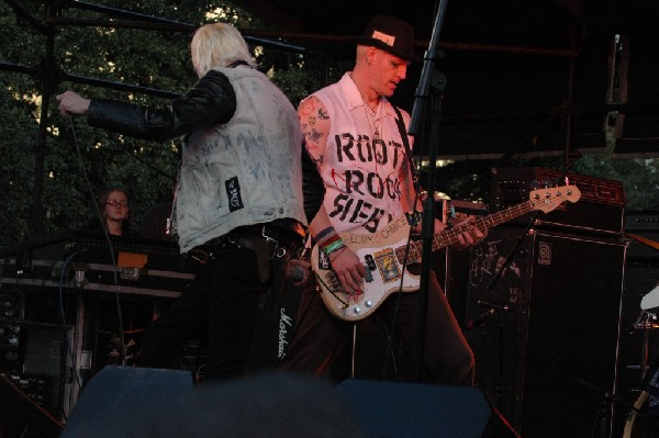 Lower Class Brats at Fun Fun Fun Fest in Waterloo Park, Austin Tx