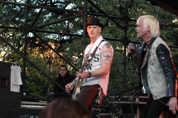 Lower Class Brats at Fun Fun Fun Fest in Waterloo Park, Austin Tx