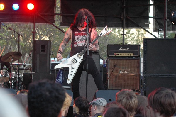 Lower Class Brats at Fun Fun Fun Fest in Waterloo Park, Austin Tx
