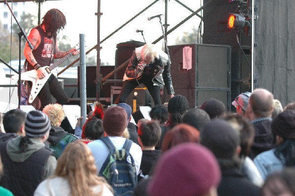 Lower Class Brats at Fun Fun Fun Fest in Waterloo Park, Austin Tx