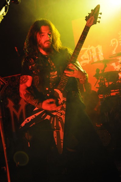 Machine Head at Stubb's BarBQ, Austin, TX 12/01/12 - photo by Jeff Barringe