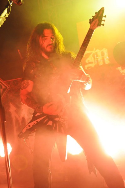 Machine Head at Stubb's BarBQ, Austin, TX 12/01/12 - photo by Jeff Barringe