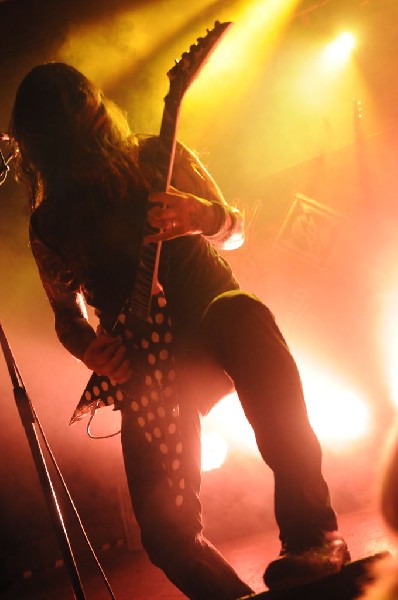Machine Head at Stubb's BarBQ, Austin, TX 12/01/12 - photo by Jeff Barringe