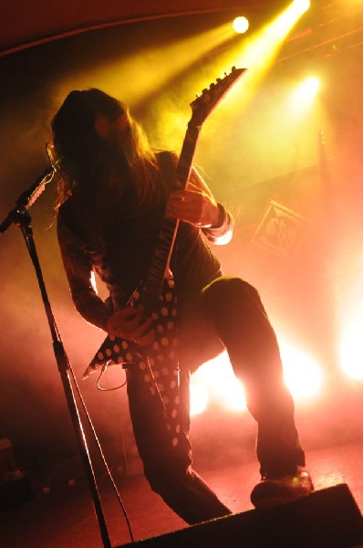 Machine Head at Stubb's BarBQ, Austin, TX 12/01/12 - photo by Jeff Barringe