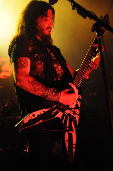 Machine Head at Stubb's BarBQ, Austin, TX 12/01/12 - photo by Jeff Barringe
