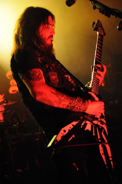 Machine Head at Stubb's BarBQ, Austin, TX 12/01/12 - photo by Jeff Barringe