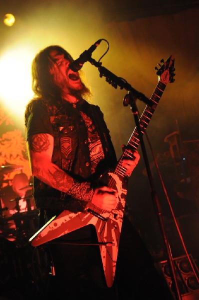 Machine Head at Stubb's BarBQ, Austin, TX 12/01/12 - photo by Jeff Barringe
