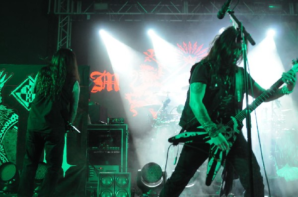 Machine Head at Stubb's BarBQ, Austin, TX 12/01/12 - photo by Jeff Barringe