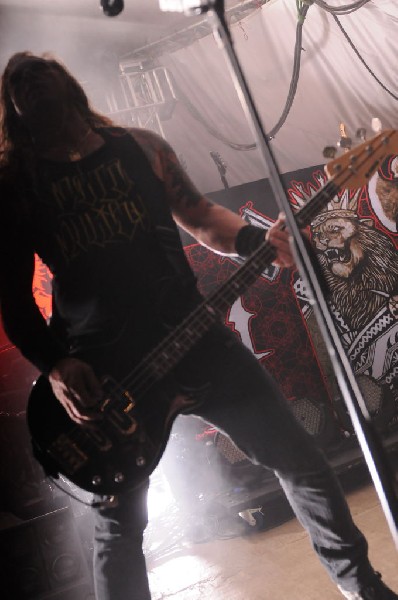 Machine Head at Stubb's BarBQ, Austin, TX 12/01/12 - photo by Jeff Barringe