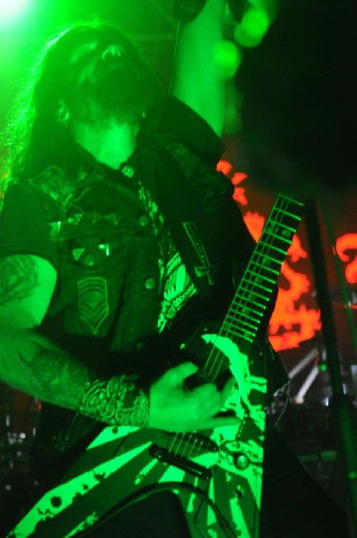 Machine Head at Stubb's BarBQ, Austin, TX 12/01/12 - photo by Jeff Barringe