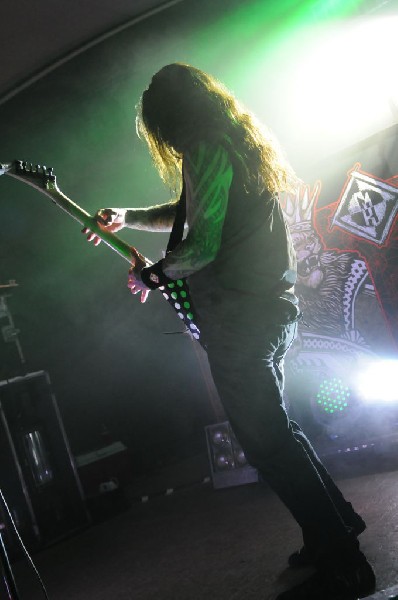 Machine Head at Stubb's BarBQ, Austin, TX 12/01/12 - photo by Jeff Barringe