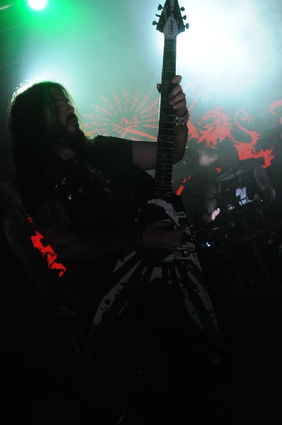 Machine Head at Stubb's BarBQ, Austin, TX 12/01/12 - photo by Jeff Barringe
