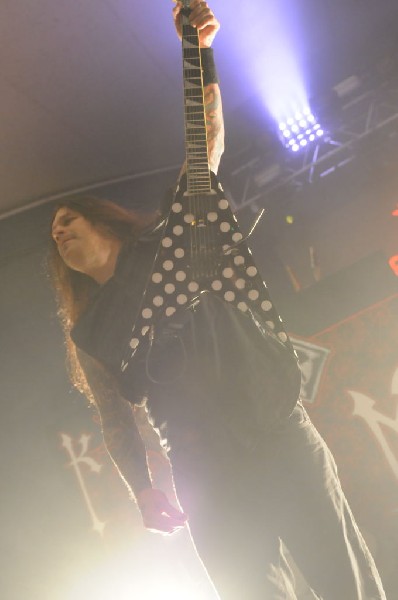 Machine Head at Stubb's BarBQ, Austin, TX 12/01/12 - photo by Jeff Barringe