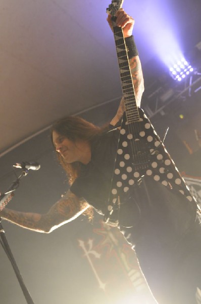 Machine Head at Stubb's BarBQ, Austin, TX 12/01/12 - photo by Jeff Barringe