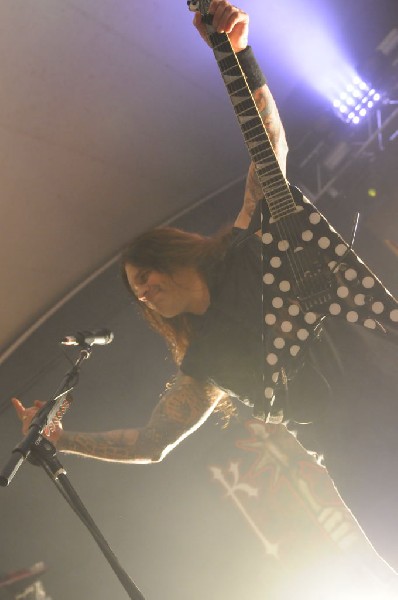 Machine Head at Stubb's BarBQ, Austin, TX 12/01/12 - photo by Jeff Barringe