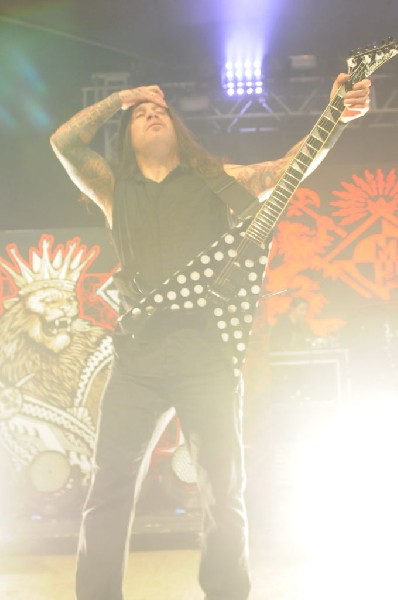 Machine Head at Stubb's BarBQ, Austin, TX 12/01/12 - photo by Jeff Barringe