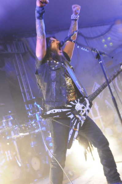 Machine Head at Stubb's BarBQ, Austin, TX 12/01/12 - photo by Jeff Barringe