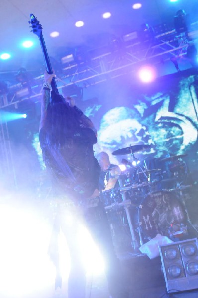 Machine Head at Stubb's BarBQ, Austin, TX 12/01/12 - photo by Jeff Barringe