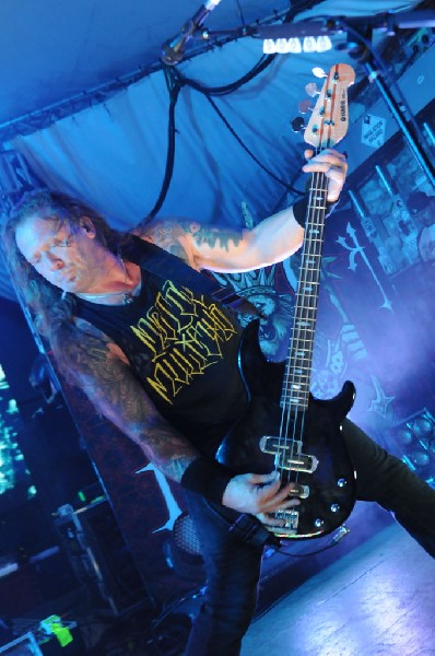 Machine Head at Stubb's BarBQ, Austin, TX 12/01/12 - photo by Jeff Barringe