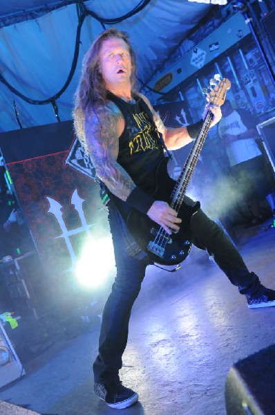 Machine Head at Stubb's BarBQ, Austin, TX 12/01/12 - photo by Jeff Barringe