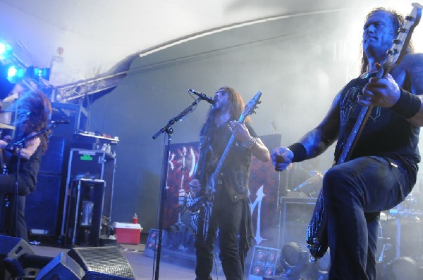 Machine Head at Stubb's BarBQ, Austin, TX 12/01/12 - photo by Jeff Barringe