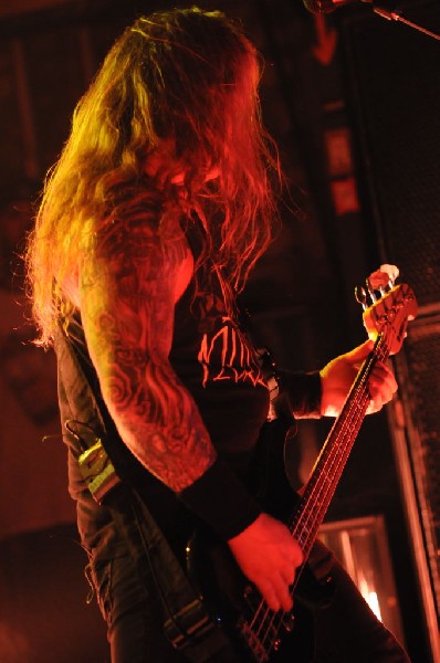 Machine Head at Stubb's BarBQ, Austin, TX 12/01/12 - photo by Jeff Barringe