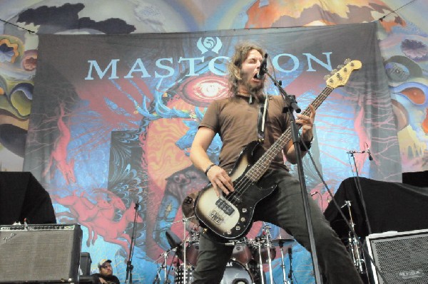 Mastadon at the Mayhem Festival Verizon Wireless Amphitheater