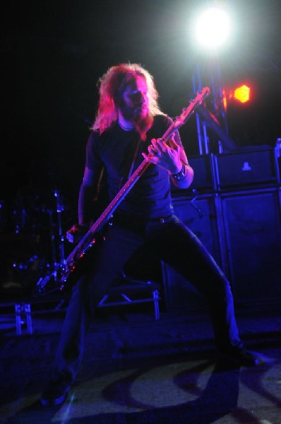 Mastodon at La Zona Rosa, Austin, Texas 10/25/11 - photo by jeff barringer