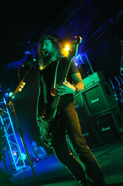 Mastodon at La Zona Rosa, Austin, Texas 10/25/11 - photo by jeff barringer