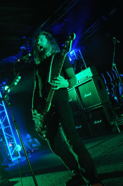 Mastodon at La Zona Rosa, Austin, Texas 10/25/11 - photo by jeff barringer