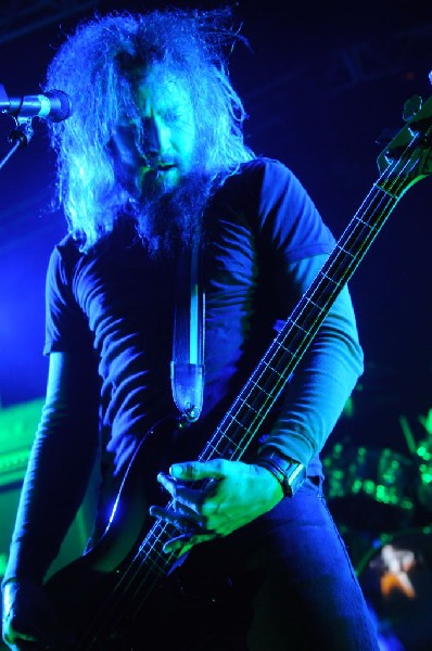 Mastodon at La Zona Rosa, Austin, Texas 10/25/11 - photo by jeff barringer