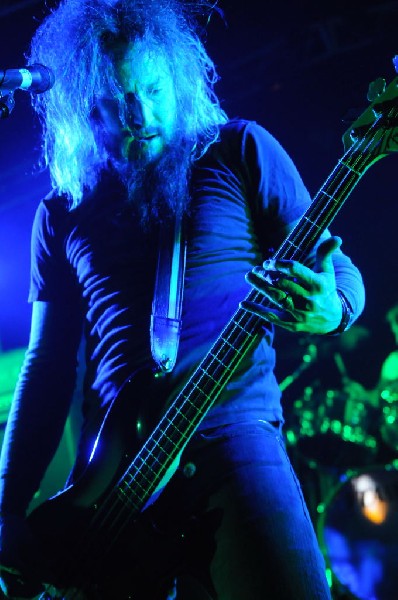 Mastodon at La Zona Rosa, Austin, Texas 10/25/11 - photo by jeff barringer