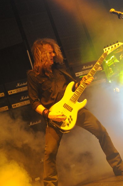 Megadeth at ACL Live at the Moody Theater, Austin, Texas 03/03/2012