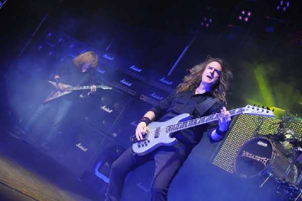 Megadeth at ACL Live at the Moody Theater, Austin, Texas 03/03/2012