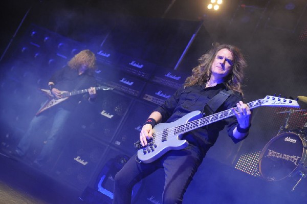 Megadeth at ACL Live at the Moody Theater, Austin, Texas 03/03/2012