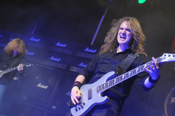 Megadeth at ACL Live at the Moody Theater, Austin, Texas 03/03/2012