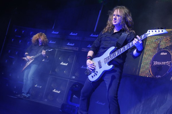 Megadeth at ACL Live at the Moody Theater, Austin, Texas 03/03/2012
